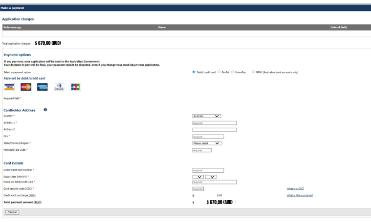 Prix du 2e ou 3e PVT Australie